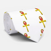 赤いタリスマン/金ゴールドアンク，ホワイト ネクタイ (ロール)