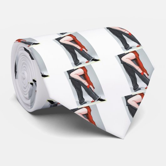 赤いタンゴの靴 ネクタイ (ロール)