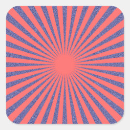 赤いターゲット –  スクエアシール