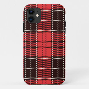 赤いタータンチェックケースメイトiPhoneケース iPhone 11 ケース