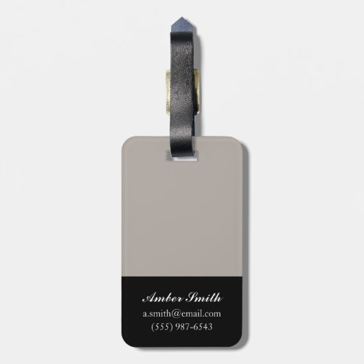 赤いターバン2012年 ラゲッジタグ (裏面縦)