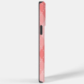 赤いダイヤモンドのパターアーガイルンの濃淡 Case-Mate iPhoneケース (裏面 / 右)