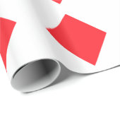 赤いダイヤモンド-賭博カードのスーツ ラッピングペーパー (ロールコーナー)