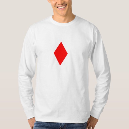 赤いダイヤモンド Tシャツ (正面)
