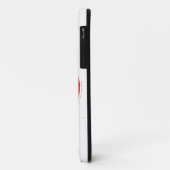 赤いダイヤルの電話ケース Case-Mate iPhoneケース (裏面/左)