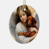 赤いダシュントの記念遺跡写真 セラミックオーナメント (右)