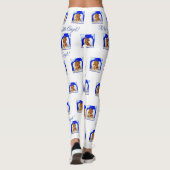 赤いダックスフンドの天使 レギンス (裏面)