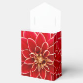 赤いダリアの感謝 フェイバーボックス (オープン)