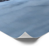 赤いダン牧場の馬の写真をウマ科の飲む ポスター (角)