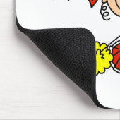 赤いチアリーダー マウスパッド (コーナー)