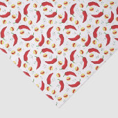 赤いチエレガントリパターン 薄葉紙 (詳細)