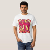 赤いチャイ Tシャツ (正面フル)