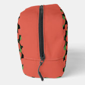 赤いチューリップはレトロパーソナライズされた、 ドップキット (右)