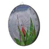 赤いチューリップブルーレイクアロードウォーター ダーツボード (正面右)