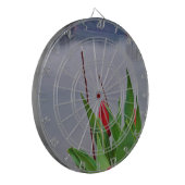 赤いチューリップブルーレイクアロードウォーター ダーツボード (正面左)