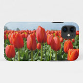 赤いチューリッププリントiphone 5カバー Case-Mate iPhoneケース (裏面(横))