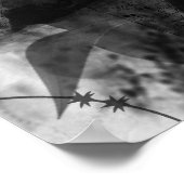 赤いチューリップポスター ポスター (角)