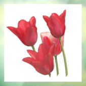赤いチューリップ ウィンドウサイン (シート3)
