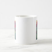 赤いチューリップ コーヒーマグカップ (中央)