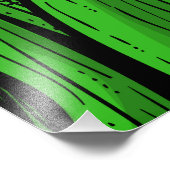 赤いチューリップ フォトプリント            (角)