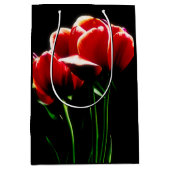 赤いチューリップ ミディアムペーパーバッグ (正面)