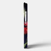 赤いチューリップ&ムーンデバイス芸術的ケース Case-Mate iPhoneケース (裏面 / 左)