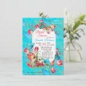 赤いチューリップ&蝶を訪問。 招待状 (スタンド正面)