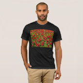 赤いチューリップ Tシャツ (正面フル)