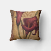 赤いチューリップI クッション (裏面)