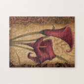 赤いチューリップI ジグソーパズル (横)