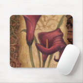 赤いチューリップI マウスパッド (マウス)