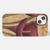 赤いチューリップI iPhoneケース (裏面横)