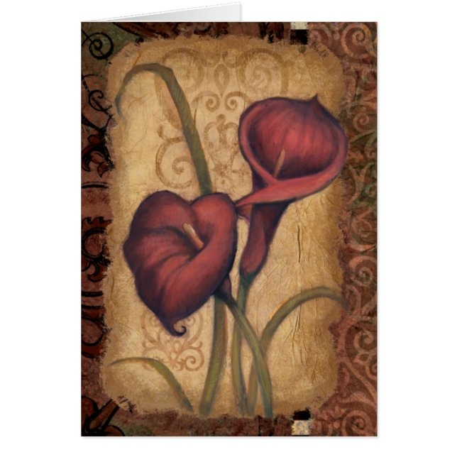 赤いチューリップII (正面)