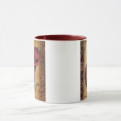 赤いチューリップII マグカップ (中央)