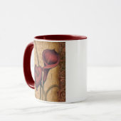 赤いチューリップII マグカップ (正面左)