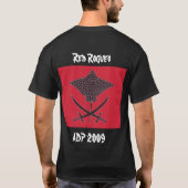 赤いチーム2009年 Tシャツ (裏面)