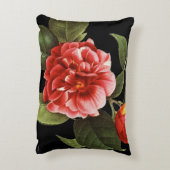 赤いツバキ1833年 アクセントクッション (裏面(縦))