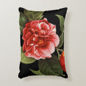 赤いツバキ1833年 アクセントクッション (正面(垂直))