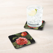 赤いツバキ1833年 コースター (右側)