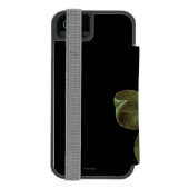 赤いツバキ1833年 INCIPIO iPhoneウォレットケース (フォリオ裏面)