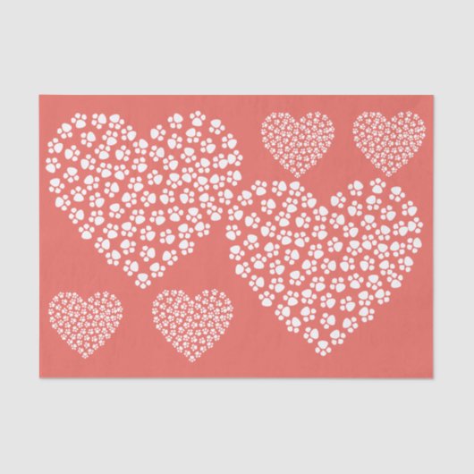 赤いティッシュペーパー 薄葉紙 (正面)