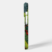 赤いテントウムシの花柄の自然な美意識が漂う春の庭園 Case-Mate iPhoneケース (裏面 / 左)