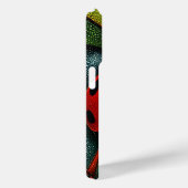 赤いテントウムシの花柄の自然な美意識が漂う春の庭園 Case-Mate iPhoneケース (裏面 / 右)