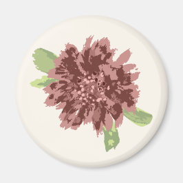 赤いデイジー枠 マグネット