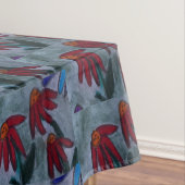 赤いデイジー テーブルクロス (インサイチュ)