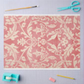 赤いデマスクデコページ紙 薄葉紙 (クラフト)