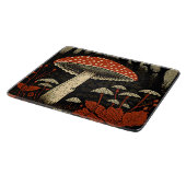 赤いトアドストールズ – Amanita Muscaria カッティングボード (角)