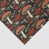 赤いトアドストールズ – Amanita Muscaria 薄葉紙 (詳細)