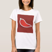 赤いトウガラシ Tシャツ (正面)