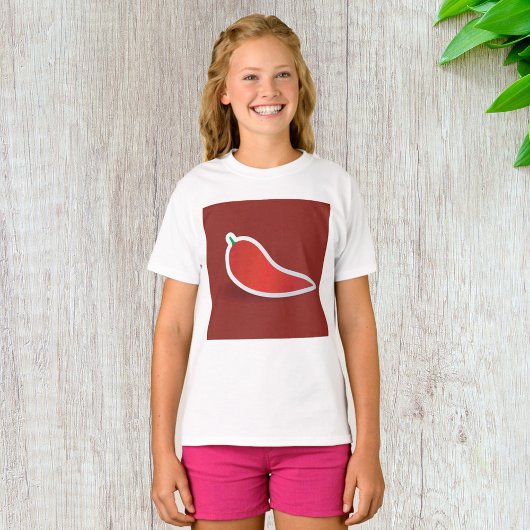 赤いトウガラシ Tシャツ
